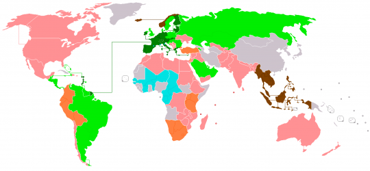 3. Ekonomické integrace ve světě. Zdroj [19].