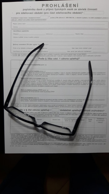 Prohlášení poplatníka