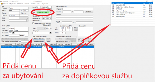 32. Převedení rezervace klienta do statusu ubytovaného klienta