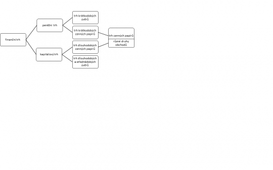 2. Členění finančního trhu