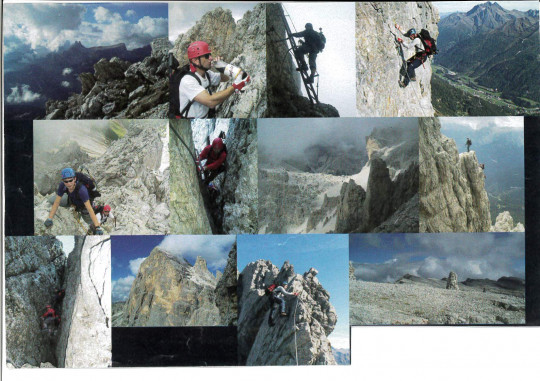 3. Zajištěná cesta Via ferrata