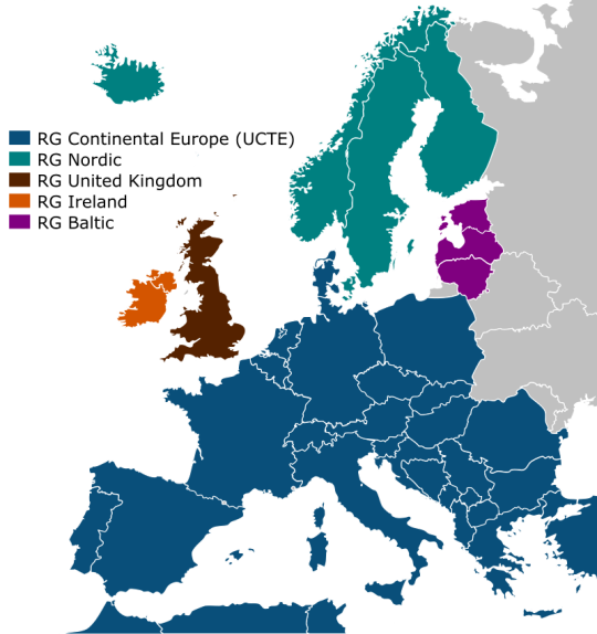 3. Propojené evropské soustavy
