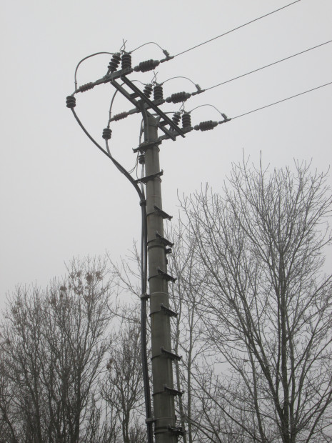 53. Koncový stožár 22 kV