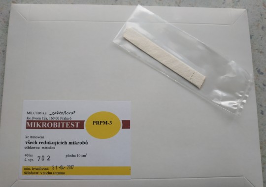 21. Mikrobitest pro stanovení redukujících mikroorganizmů