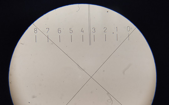 72. Měřící okulár zorné pole