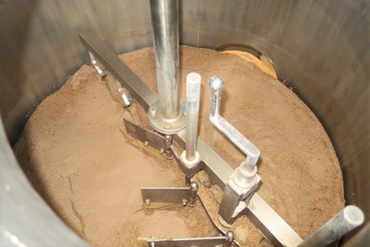 38. Pohled do scezovací kádě