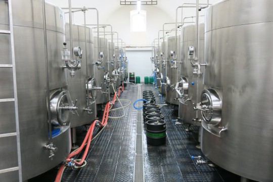 42. Pohled do ležáckého sklepa