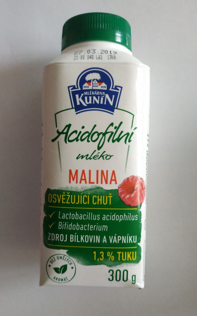 13. Acidofilní mléko