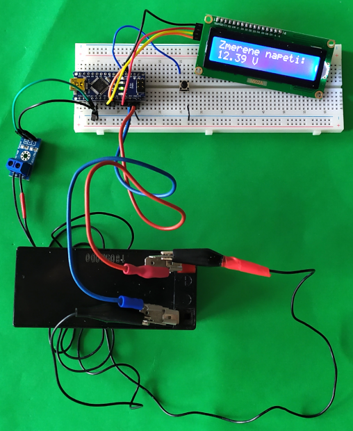10. Arduino voltmetr