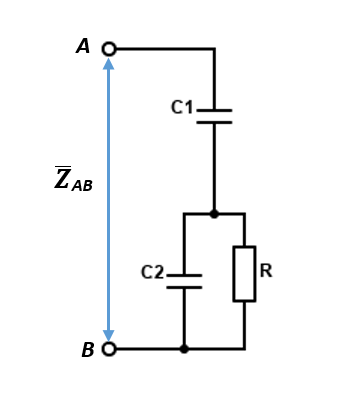 48. [Příklad č. 73] Impedance kondenzátorů s rezistorem
