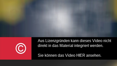 Dieses Video kann nicht in Material aufgenommen werden.