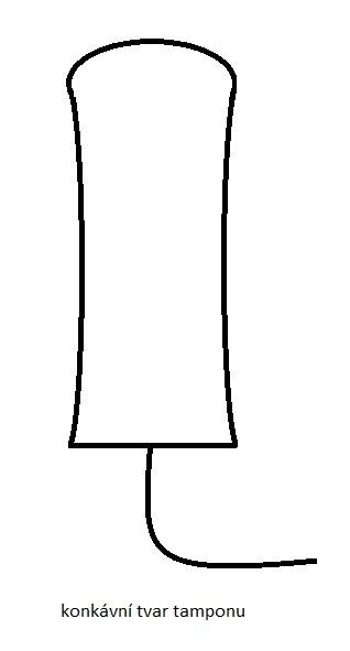 5. Konkávní tampon