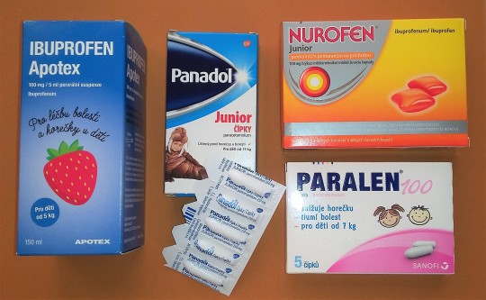 16. Ukázka HVLP analgetik pro děti