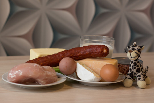 8. Potraviny obsahující živočišné tuky