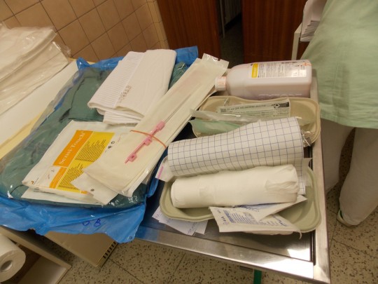 19. Pomůcky k provedení biopsie