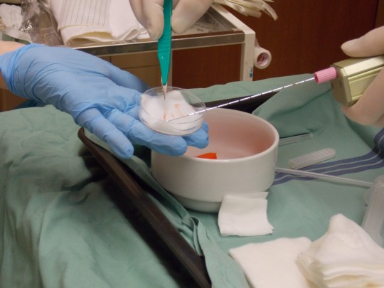 35. Uložení odebraného vzorku