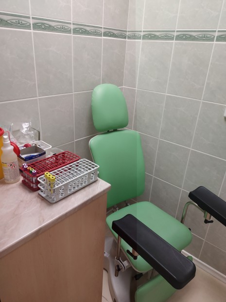 40. Odběrové křeslo v transplantační ambulanci