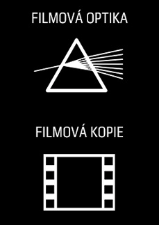 Projekce klasické filmové kopie (filmová optika + filmová kopie)